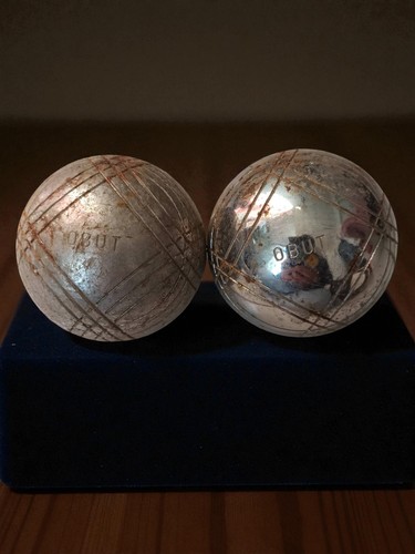Paire boules pétanque obut - boules,