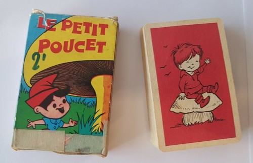 Vintage carte jeux années - vintage,