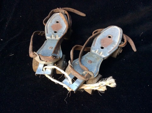 Ancienne paire patins - paire, à